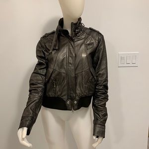 Leather jacket
